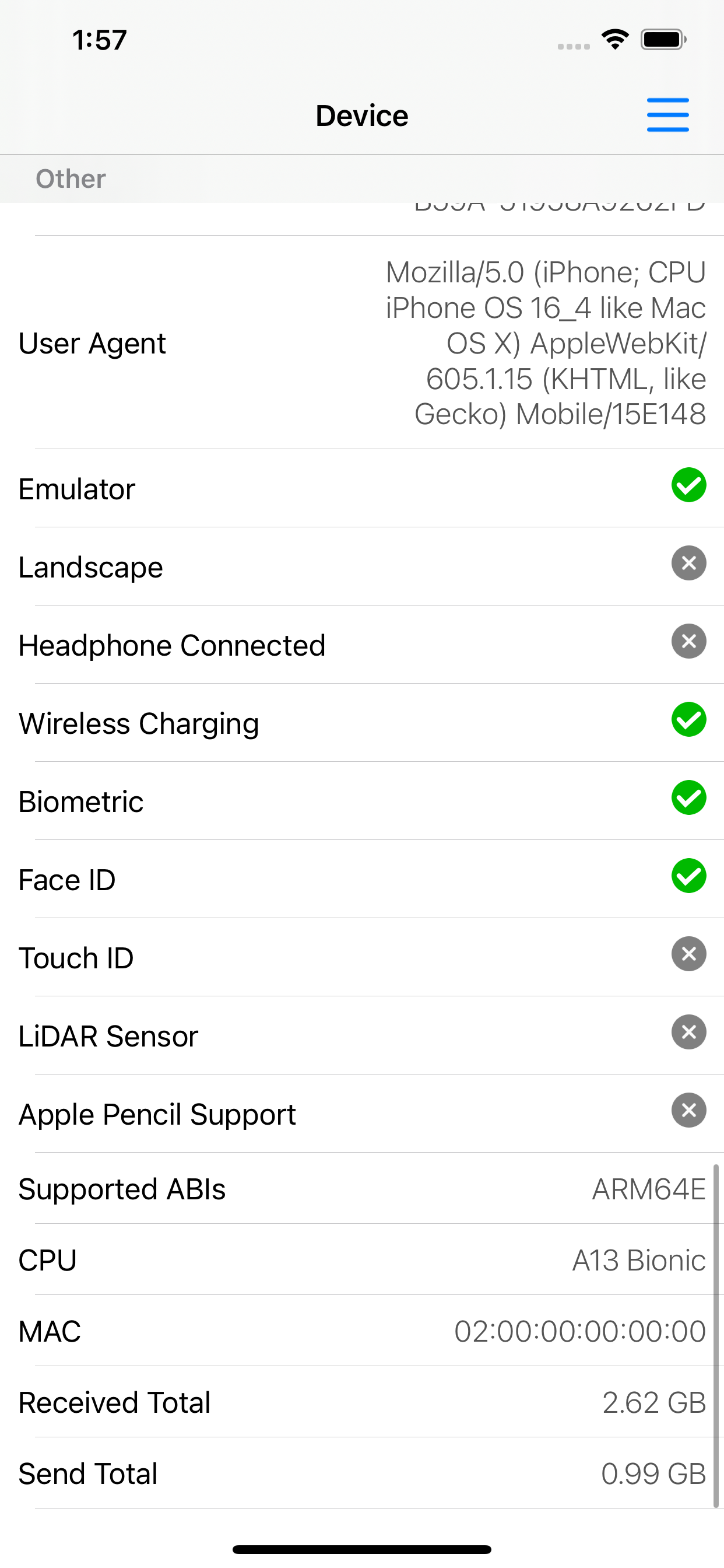 Device Info Tool