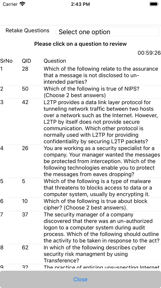 #6. Sim-Ex ExamSim CCST CyberSec (iOS) 由: Anand Software and Training Pvt Lyd