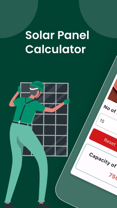 Screenshot #1 pour Solar Panel & Rooftop Calc +