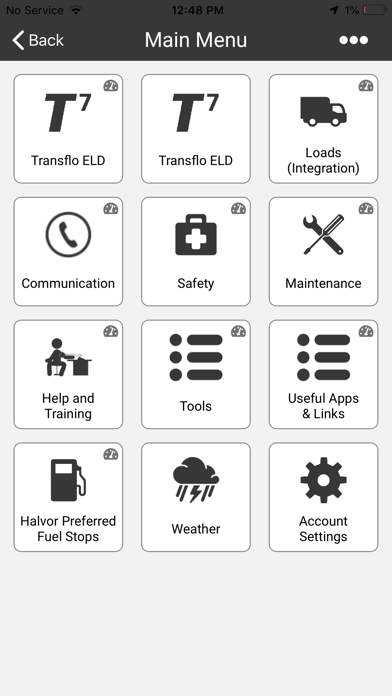 Halvor Driver App Screenshot