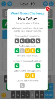 word guess challenge iphone screenshot 3