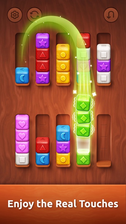 Colorwood Sort Puzzle Game