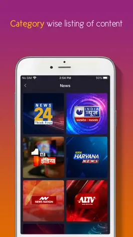 Game screenshot nexGTv:Live TV,Movies,Videos apk