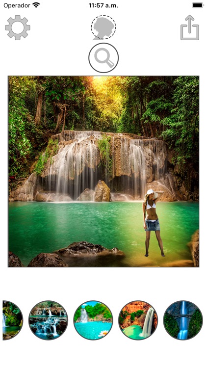 Waterfall montage with photos screenshot-4