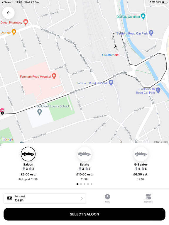 Screenshot #6 pour GM Cars Private Hire Guildford