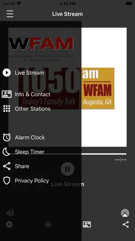 Game screenshot WFAM 1050 AM Radio apk