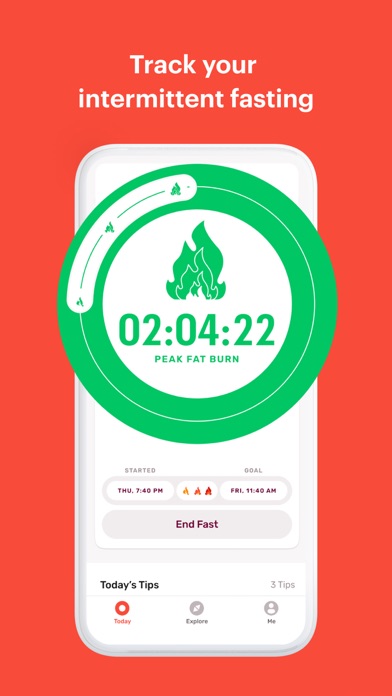 Screenshot #2 pour Zero: Fasting & Health Tracker