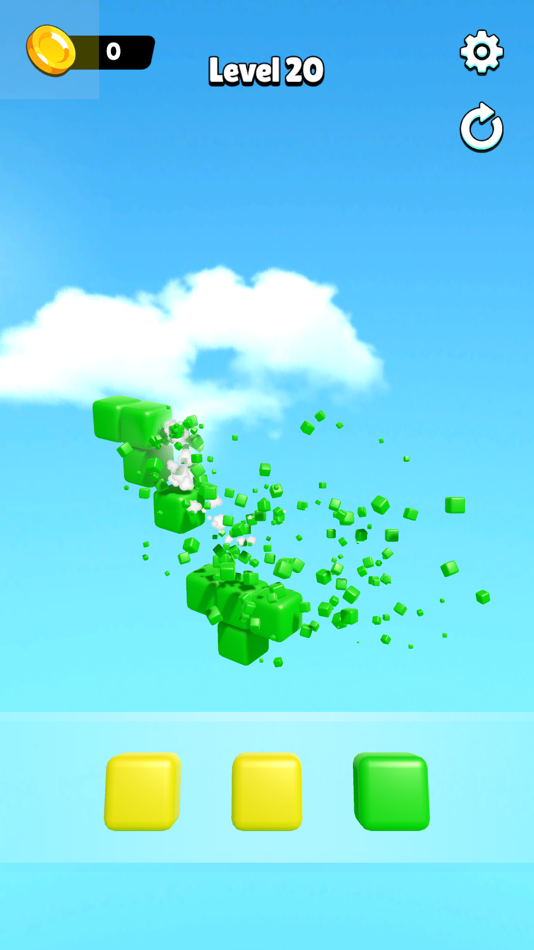 #9. Drop Cubes (iOS) Podle: ZiNKY OYUN YAZILIM ANONiM SiRKETi