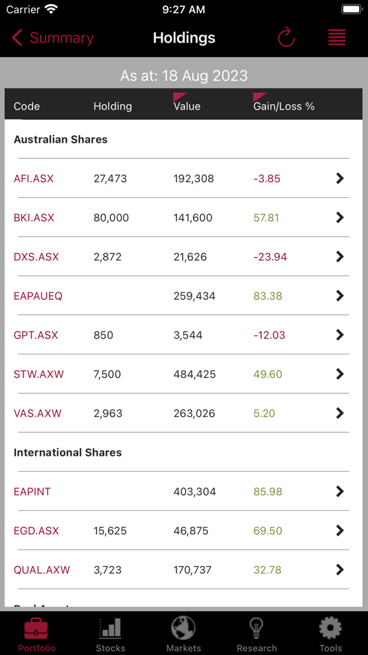 #2. My E&P (iOS) 由: Algo Trading Services