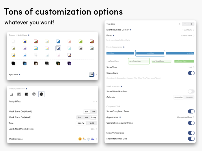 Across Modern Calendar