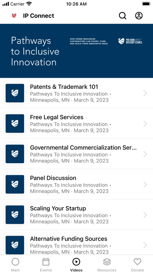 #3. PBAC Connect (iOS) 由: Pro Bono Advisory Council