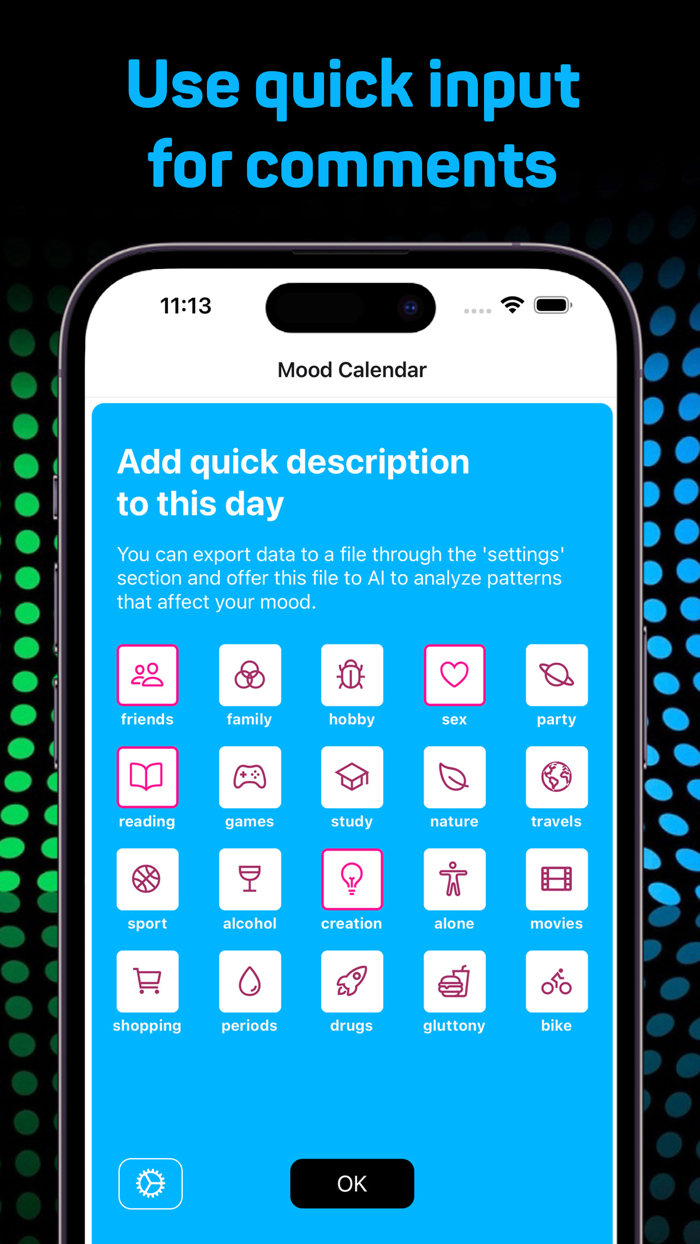 Day by day — mood tracker