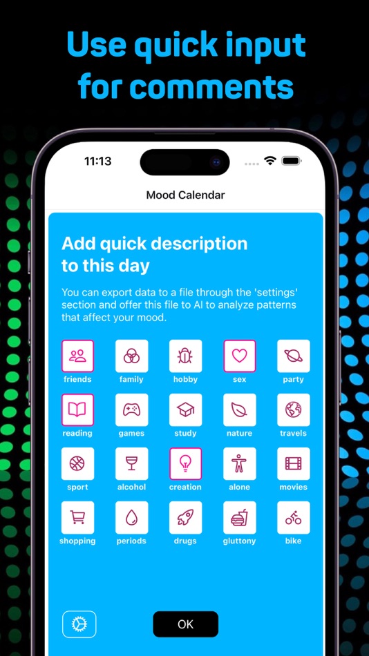 #3. Day by day — mood tracker (iOS) 来自: Taras Pashchanka