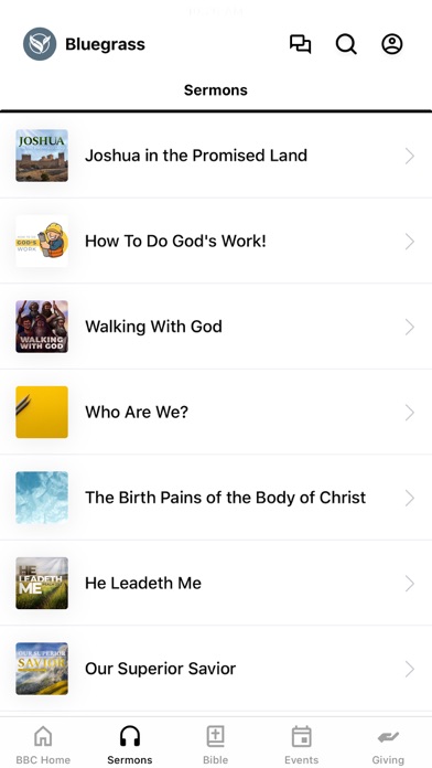 Bluegrass Baptist Church Screenshot
