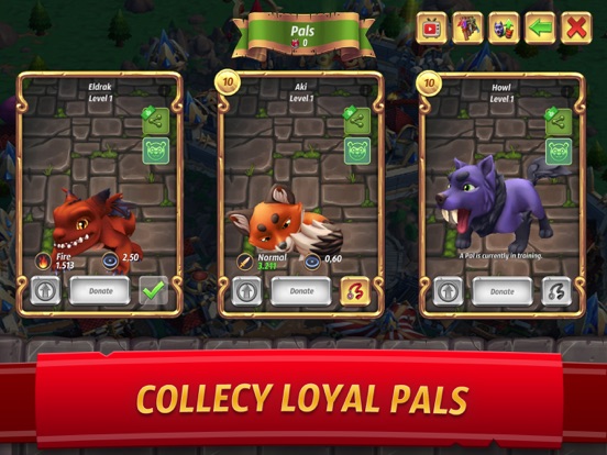 Royal Revolt 2: Tower Defense iPad app afbeelding 5