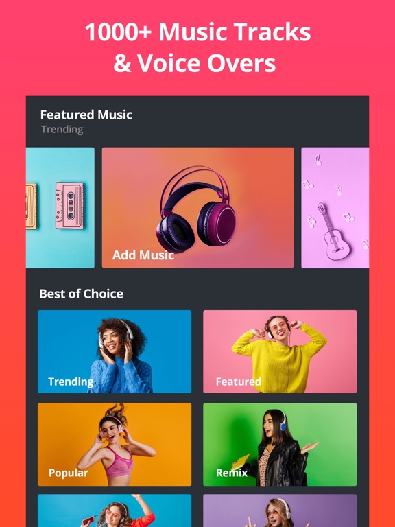 Video Plus - Music Editor Crop iPad screenshot 7 - Photo & Video app