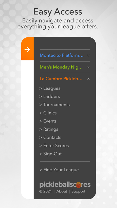 Tenniscores Screenshot