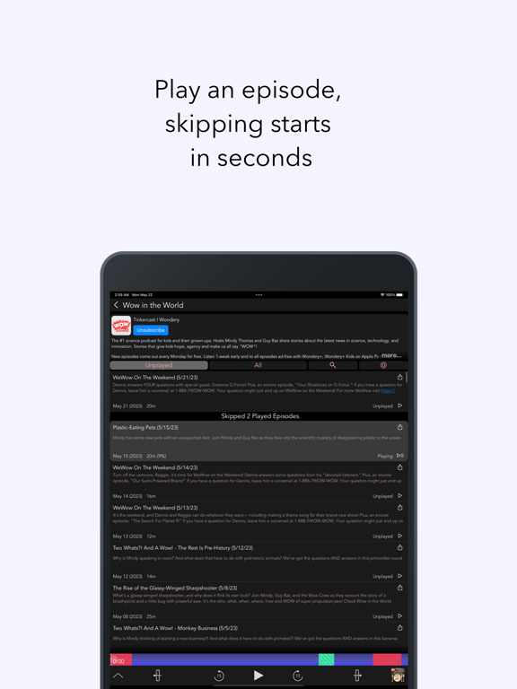 Skp'd iPad screenshot 2 - News app