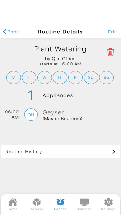 Wavestar Home automation Screenshot