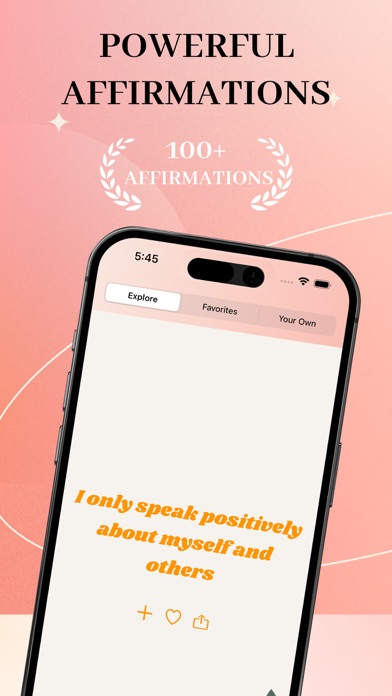 EmpowerHER - Affirmations Screenshot