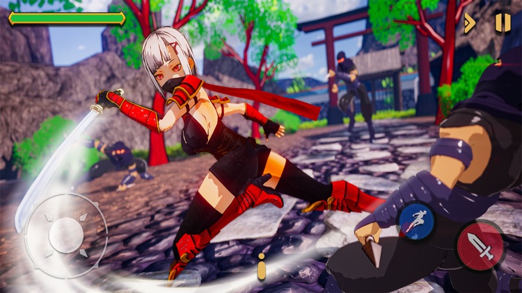 Ryuko Ninja Shadow Assassin 3D screenshot-3