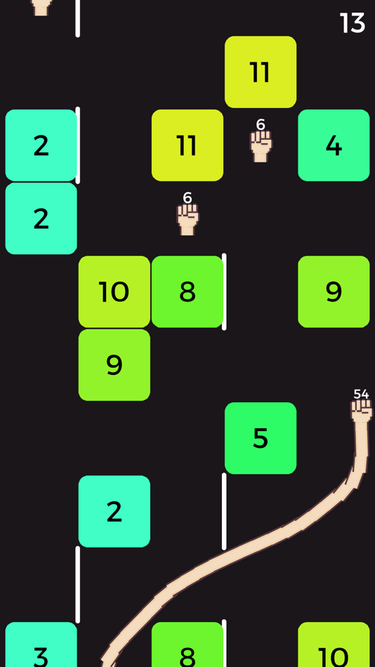 #2. Snake VS Block (iOS) 来自: Voodoo