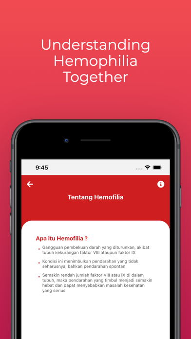 Care for Haemophilia Screenshot
