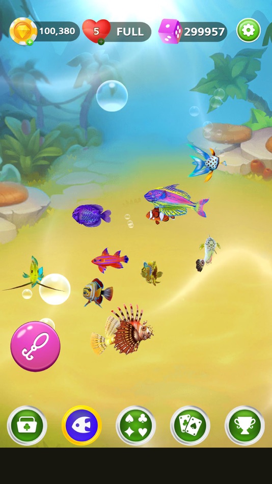 #8. Fisholitaire (iOS) 由: Phong Dinh
