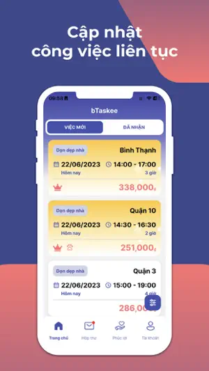 bTaskee Partner screenshot 2