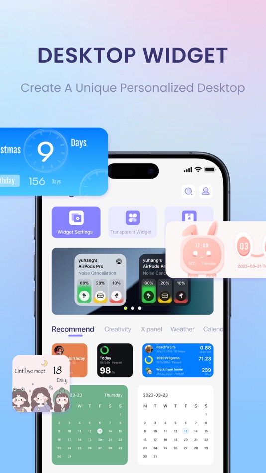 #2. Focus Widgets - Lock & Home (iOS) 由: Focus Mobile Technology Limited