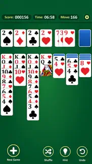 solitaire classic game iphone screenshot 2