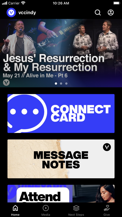 Vineyard Community Church Screenshot