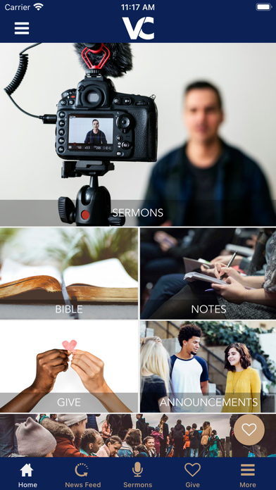 Valley Christian Church App Screenshot