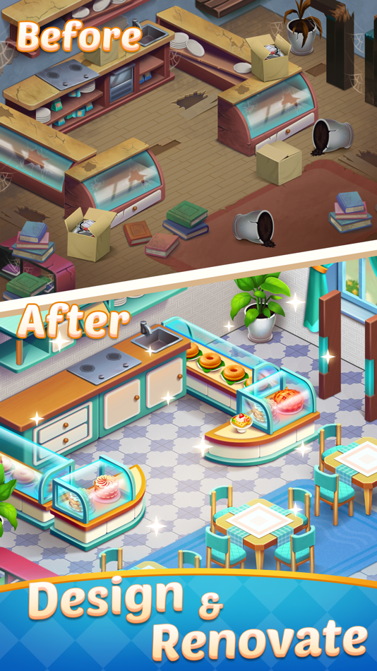 #1. Merge Town : Merge Game (iOS) Podle: Hung Hoang