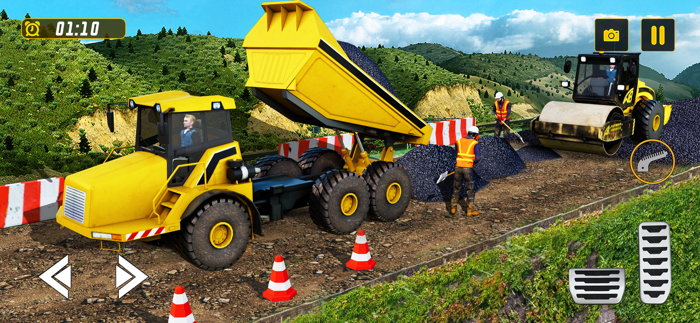 3D Road Construction Simulator