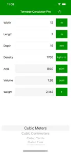 Tonnage Calculator Pro screenshot #6 for iPhone