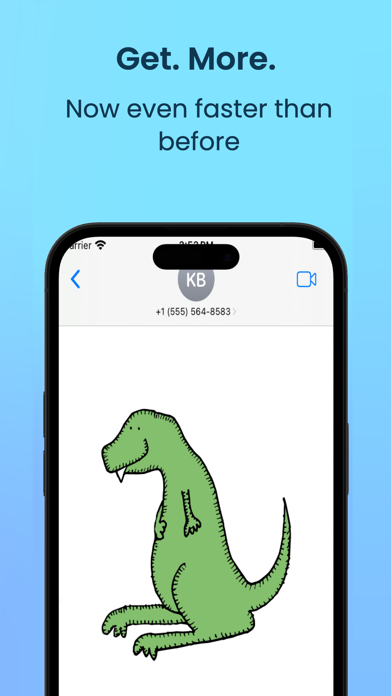 Happy Dinosaur Stickers! iPhone screenshot 4 - Stickers app