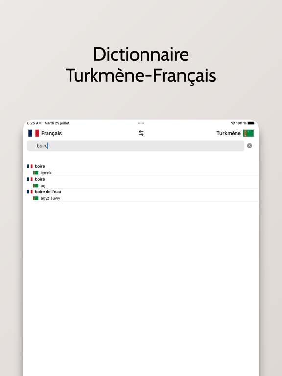 Dictionnaire Turkmène-Françaisのおすすめ画像2