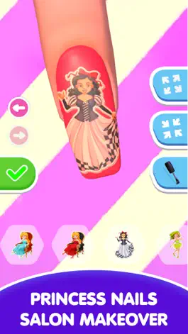 Game screenshot Princess Nails Salon Makeover apk