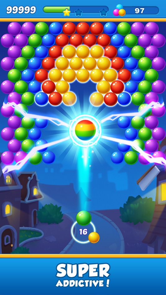 #4. Bubble Shooter - Mania Blast (iOS) Podle: 高科 侯