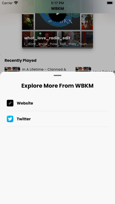 WBKM Screenshot