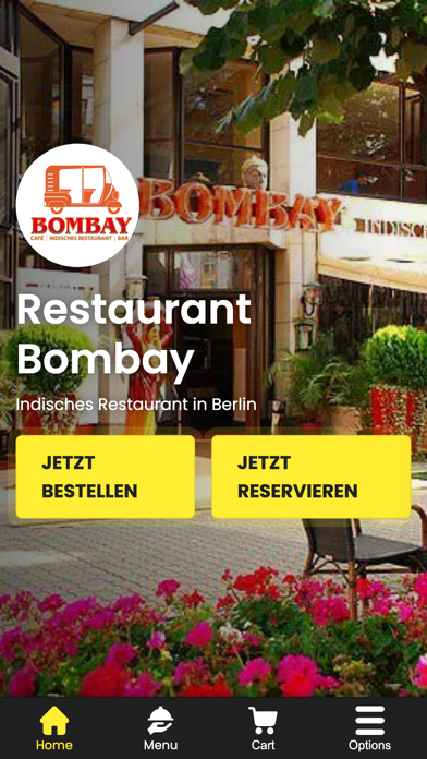 Restaurant Bombay Screenshot