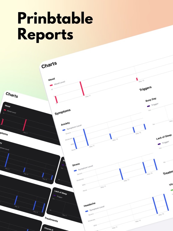 Symptom & Mood Tracker+ iPad screenshot 5 - Medical app