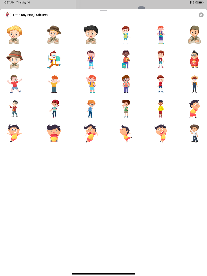 Little Boy Emojis