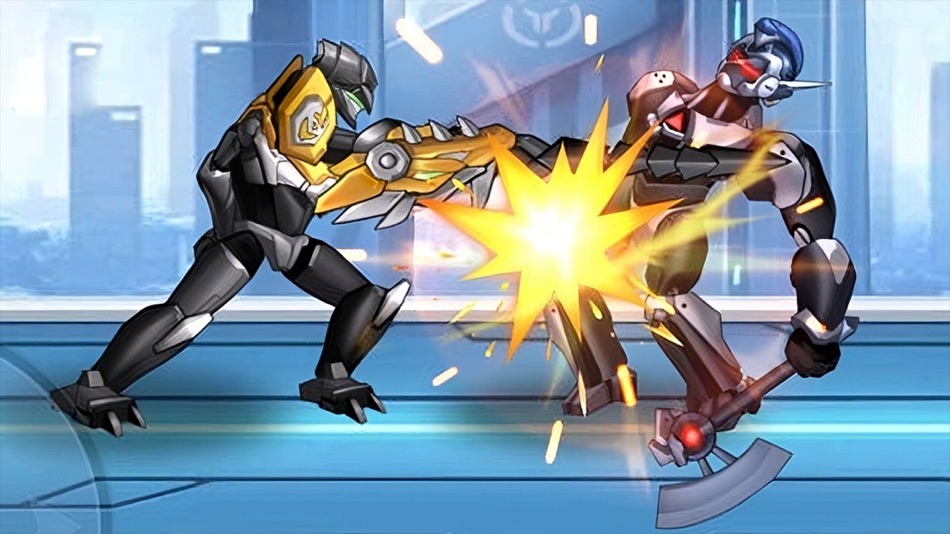 #1. 战地机甲之机动城市 经典动作冒险游戏 (iOS) 由: Shenzhen Rongyan Technology Co., Ltd