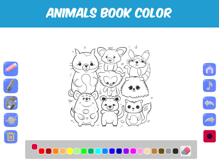 Animals Book Color