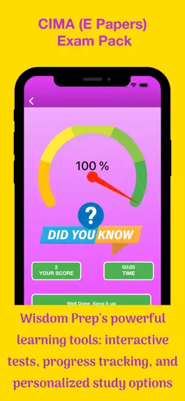 Game screenshot CIMA (E PAPERS) PREP apk