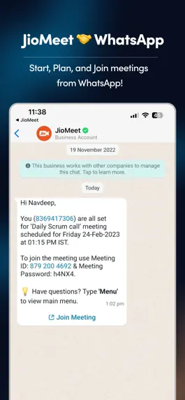 Game screenshot JioMeet apk