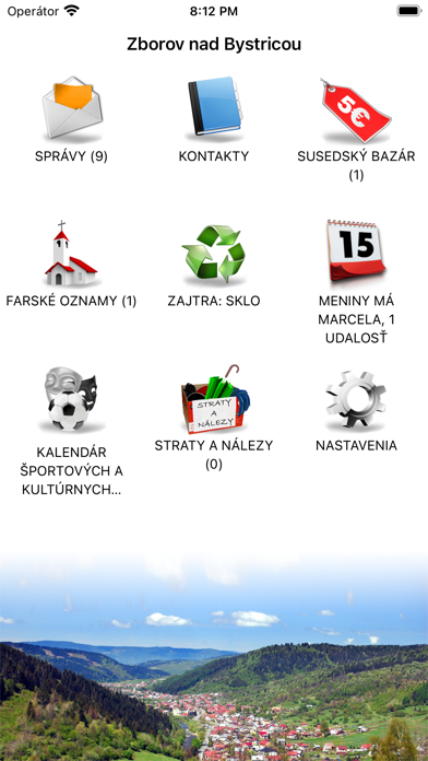 Zborov nad Bystricou Screenshot