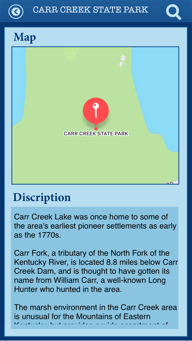 Kentucky-State & National Park Screenshot